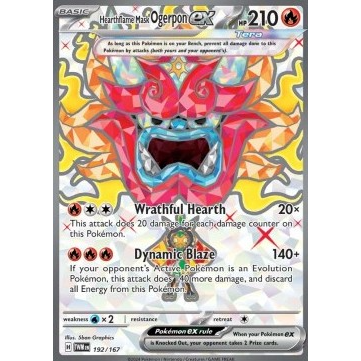 Hearthflame Mask Ogerpon ex (TWM 192)