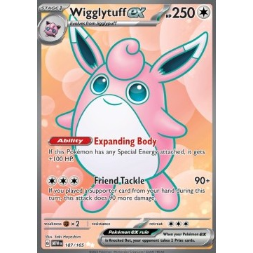 Wigglytuff ex (MEW 187)