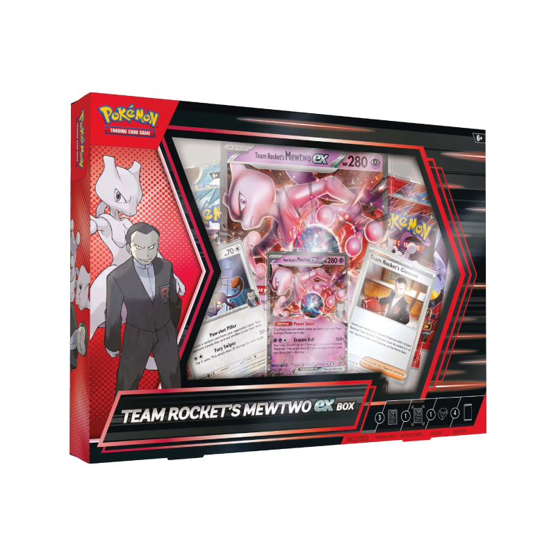 Pokémon Team Rockets Mewtwo EX Box
